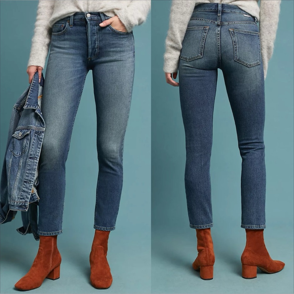 Boyish Blake Mid-Rise Cropped Skinny Jeans in Philadelphia Story